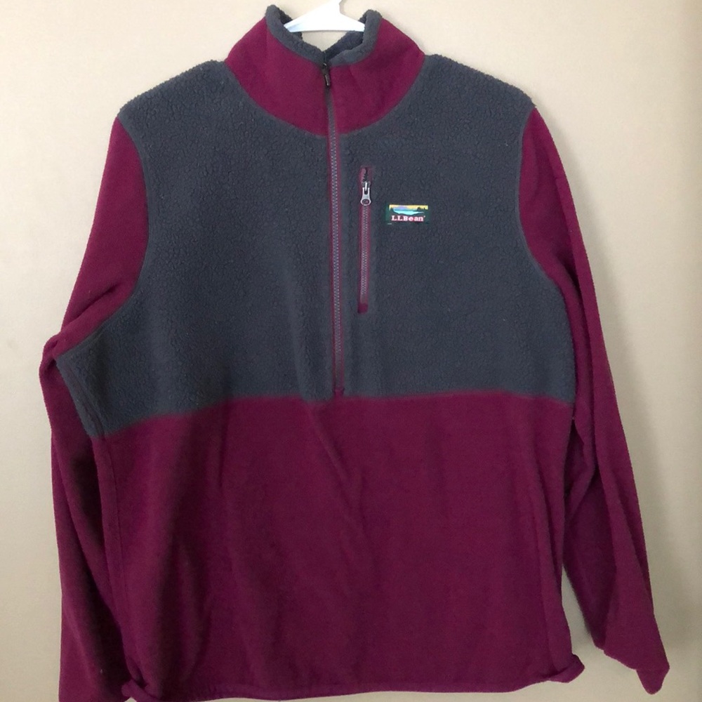 Color block fleece